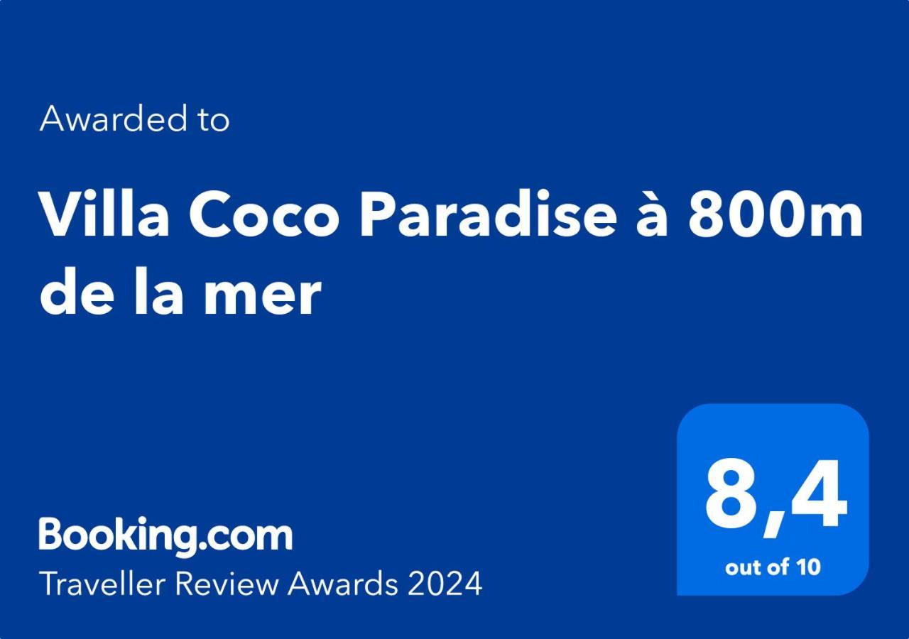 Villa Coco Paradise A 800M De La Mer Saint-Francois  Dış mekan fotoğraf