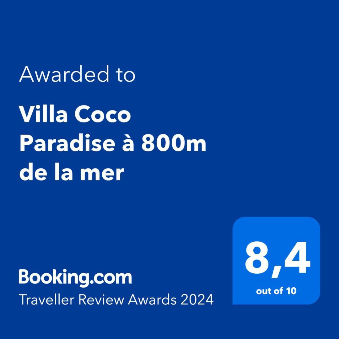 Villa Coco Paradise A 800M De La Mer Saint-Francois  Dış mekan fotoğraf
